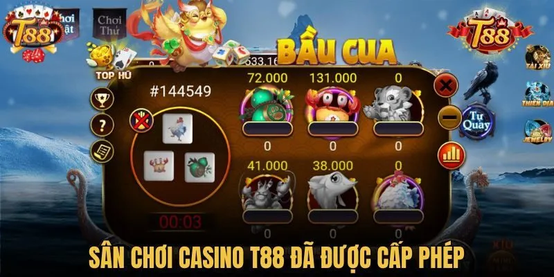 Sân chơi đã được cấp phép